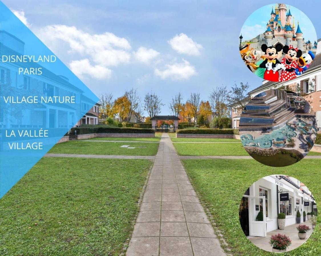 Appart Cosy Tout Confort Disneyland Jardin 4 Pers Bailly-Romainvilliers Ngoại thất bức ảnh
